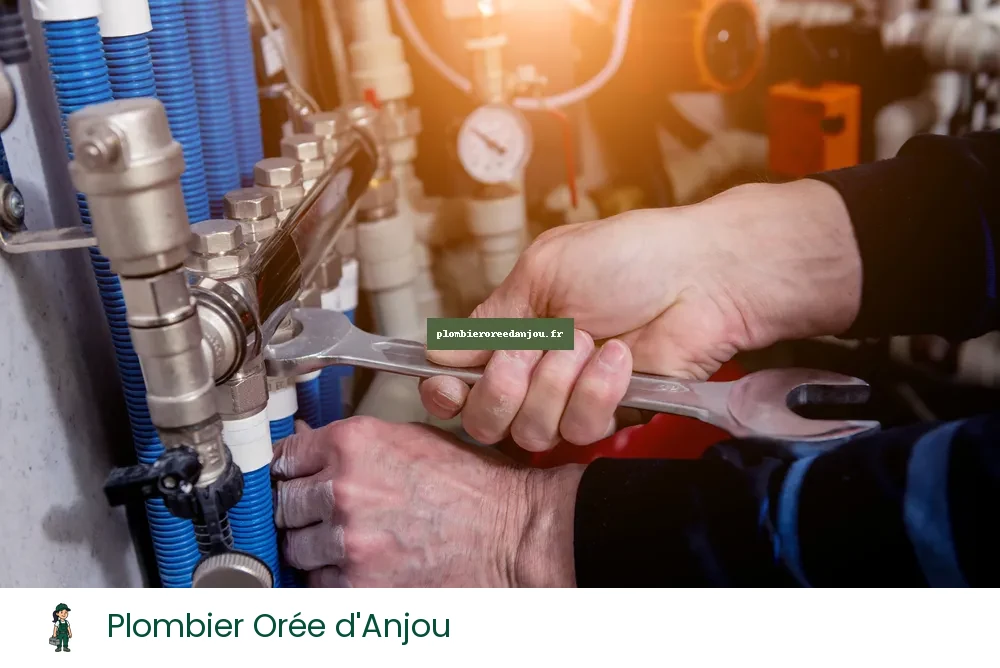 Plombier à Orée d'Anjou