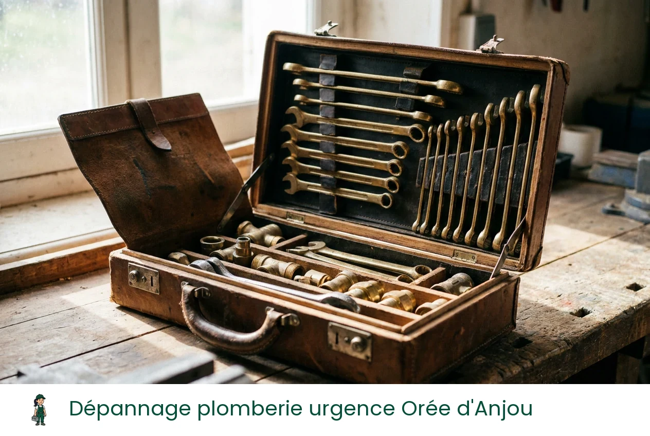 Dépannage plomberie urgence à Orée d'Anjou