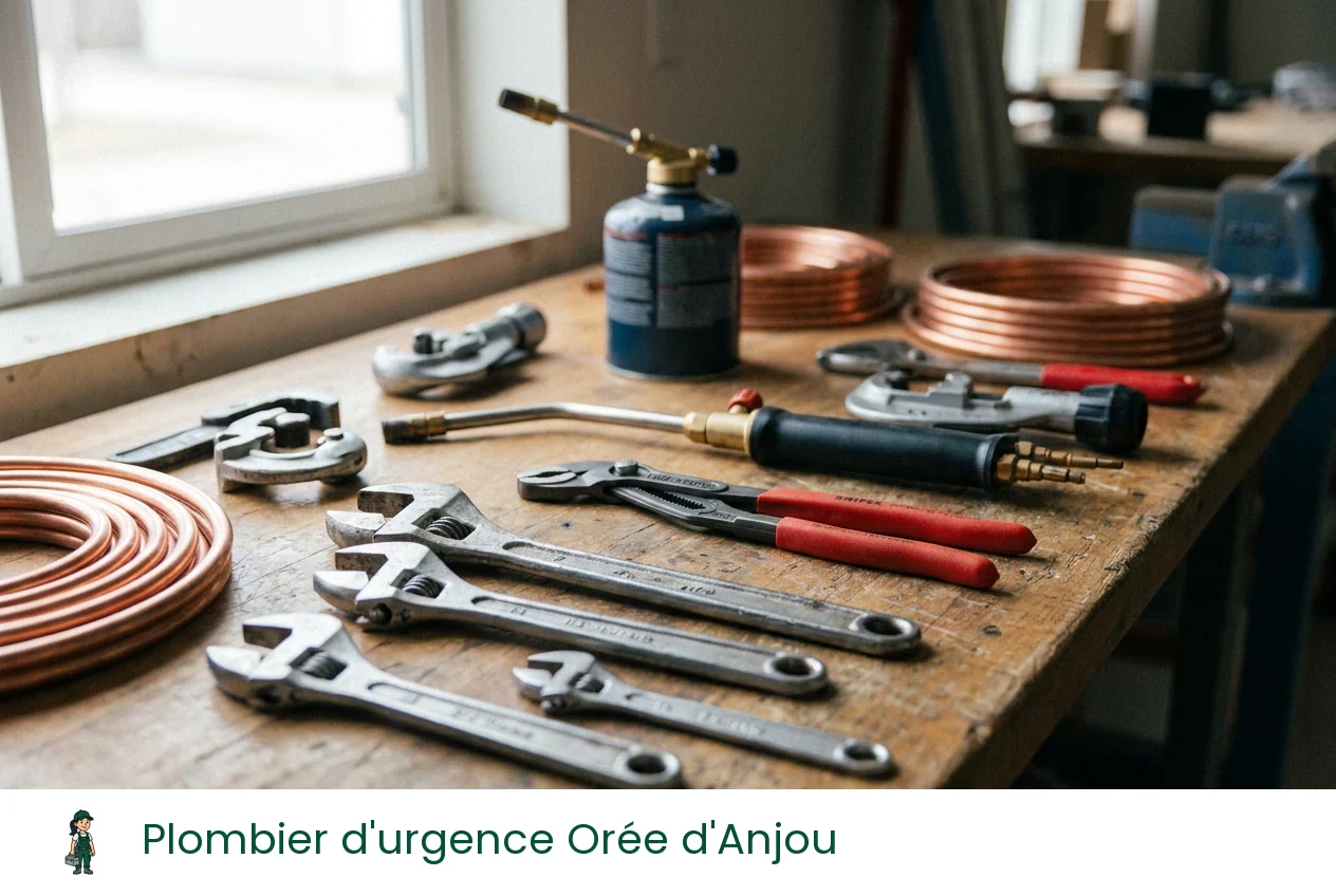 Plombier d'urgence à Orée d'Anjou