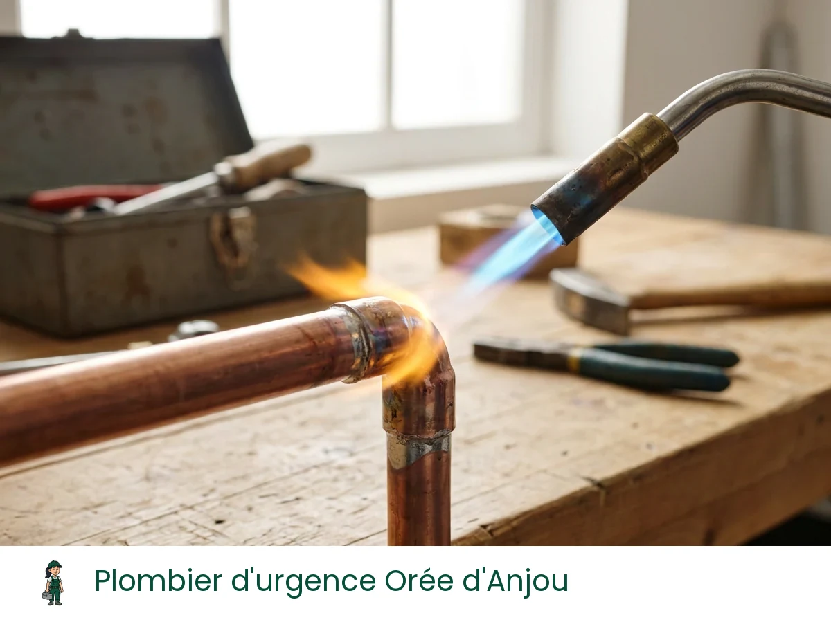 Plombier d'urgence à Orée d'Anjou