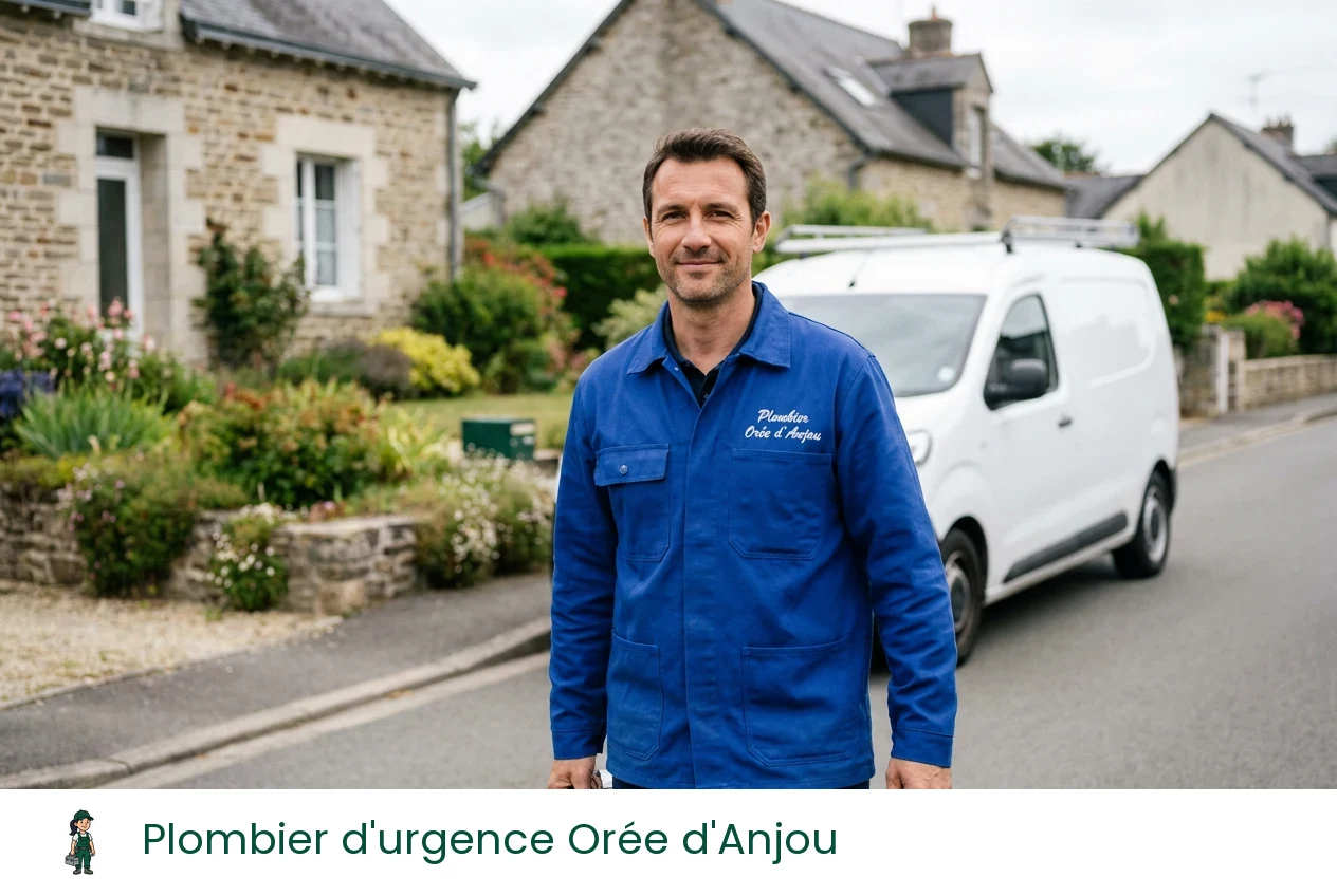 Plombier d'urgence à Orée d'Anjou