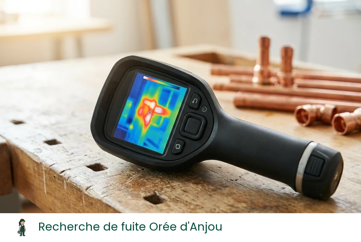 Recherche de fuite à Orée d'Anjou