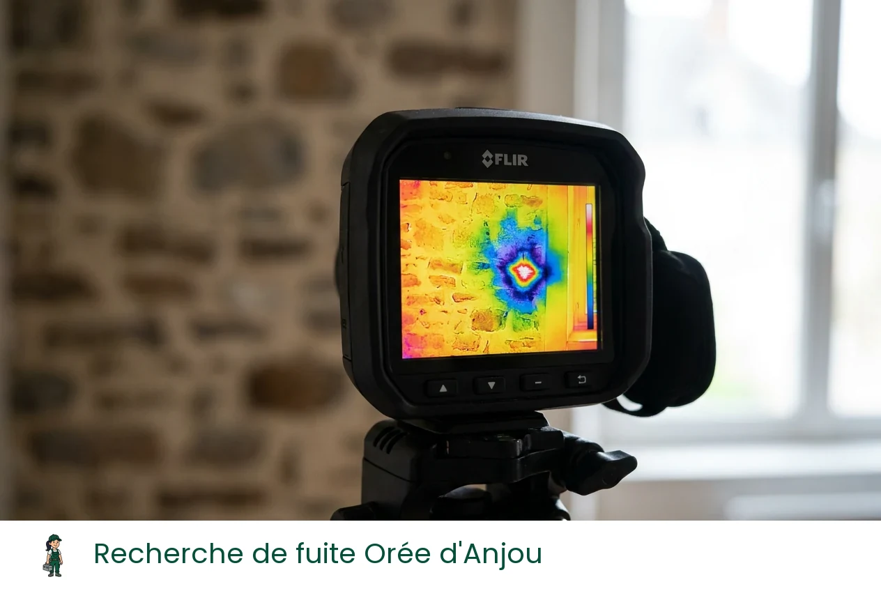 Recherche de fuite à Orée d'Anjou