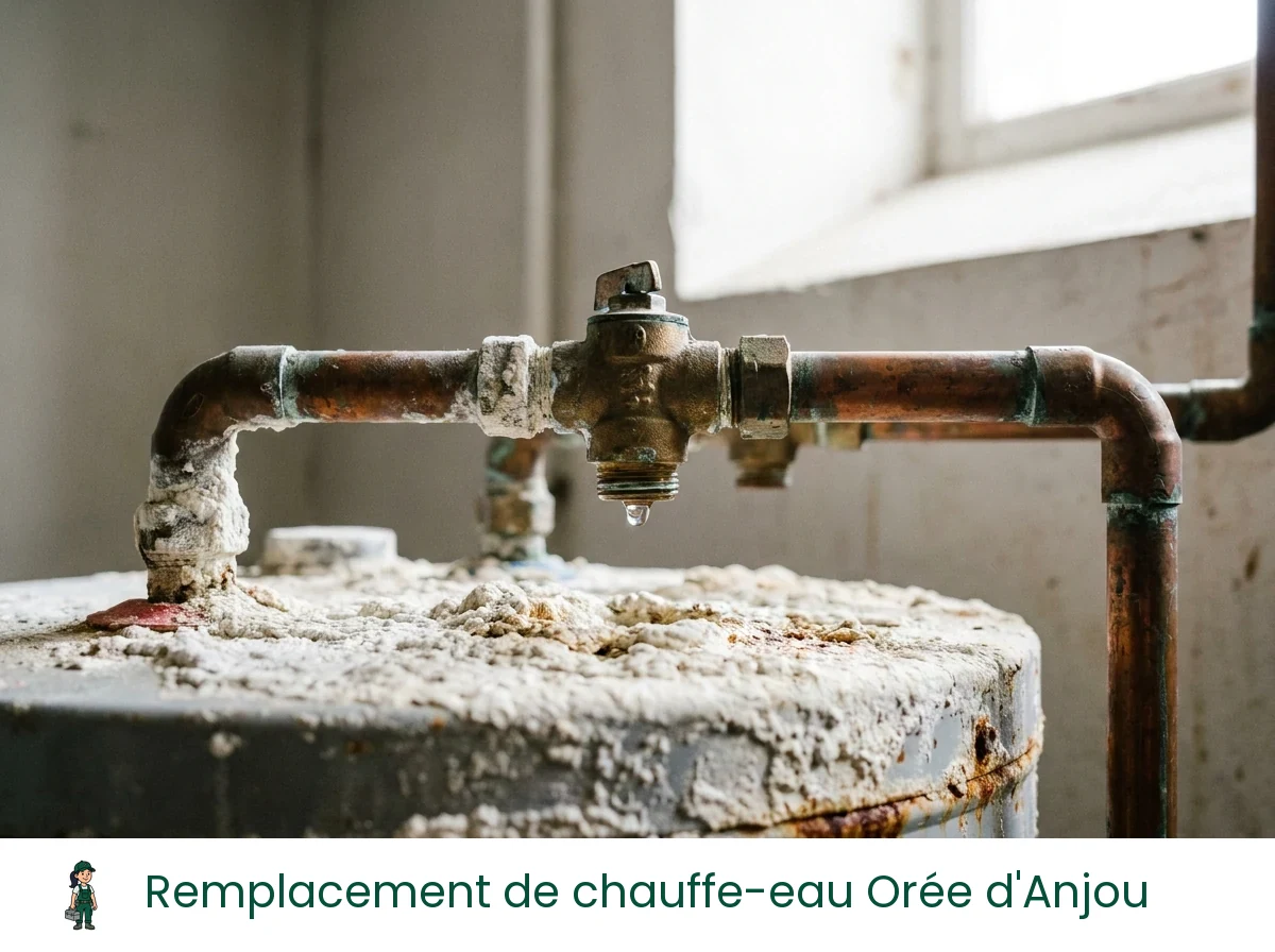 Remplacement de chauffe-eau à Orée d'Anjou