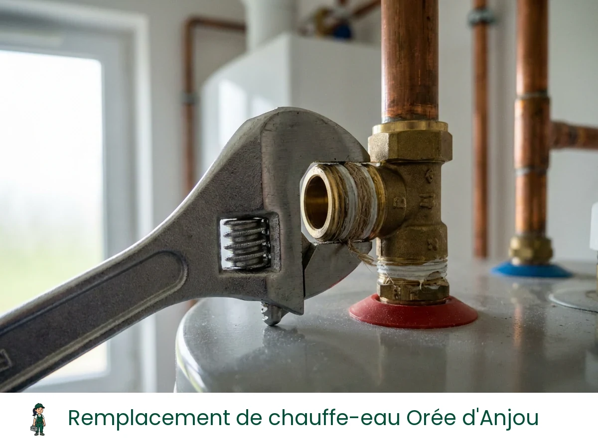 Remplacement de chauffe-eau à Orée d'Anjou