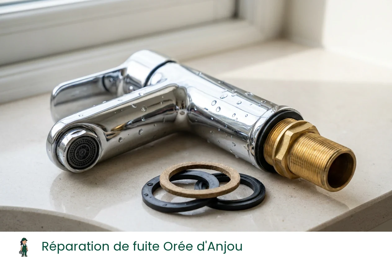 Réparation de fuite à Orée d'Anjou